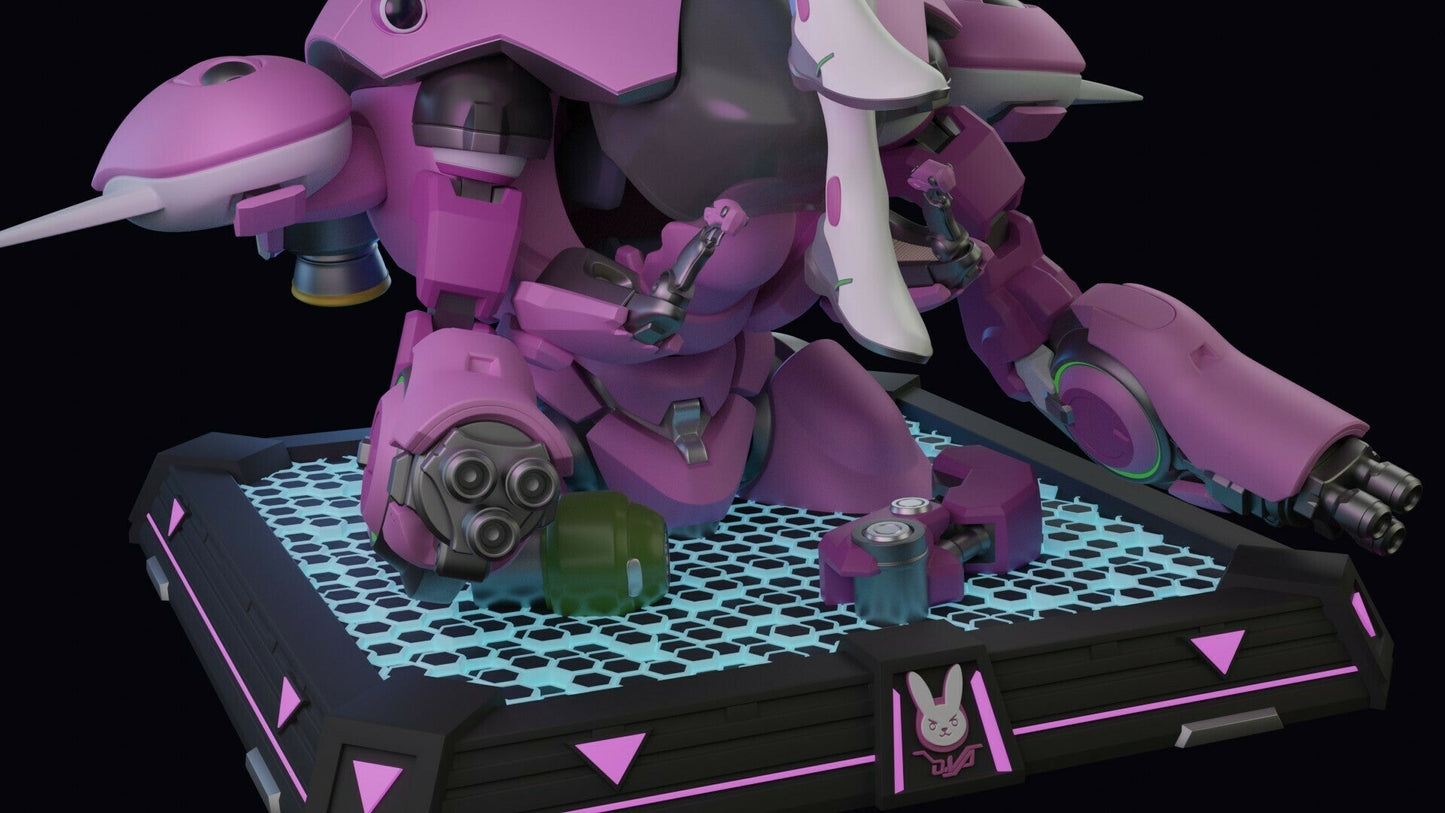 D.Va NSFW - Overwatch  - STL 3D Print Files