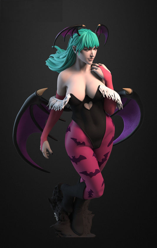 Morrigan Aensland NSFW -  Darkstalkers - STL 3D Print Files