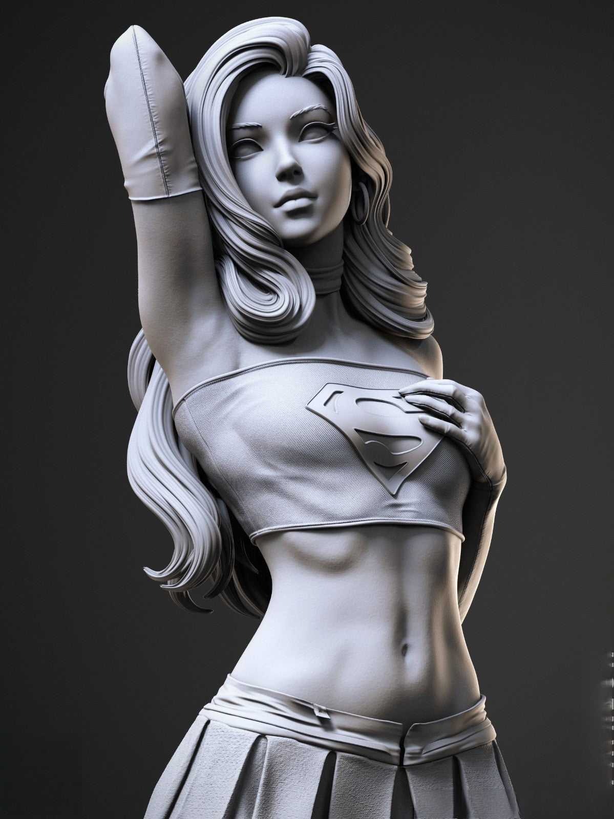 1456 Supergirl - DC Comics - STL 3D Print Files