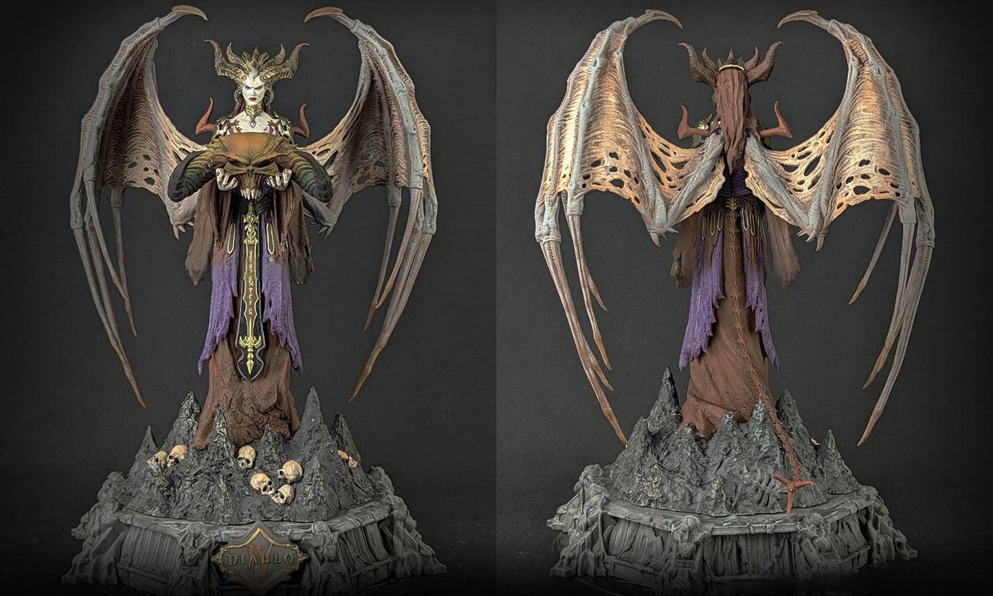 1415 Lilith - Diablo - STL 3D Print Files