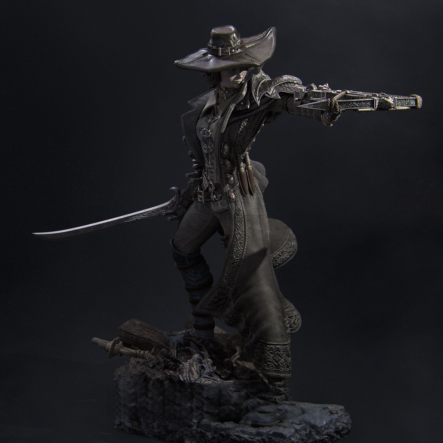 Valeria - The Night Hunter - STL 3D Print Files