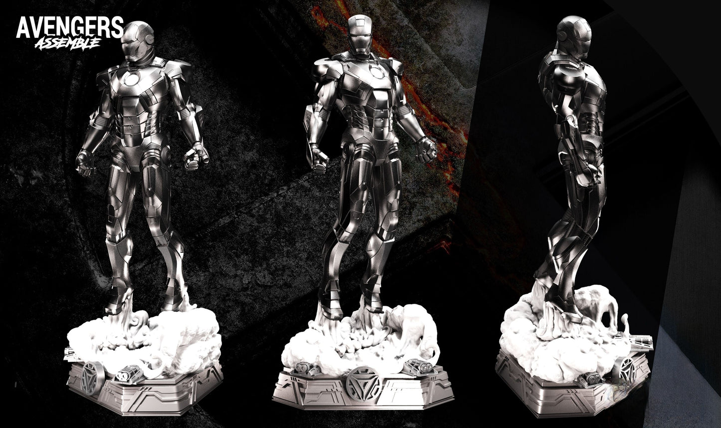 Iron Man Avengers 2012 - STL 3D Print Files