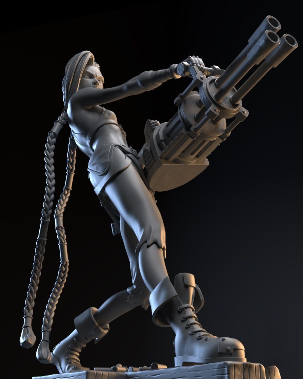 Jinx (Arcane) - League of Legends - STL 3D Print Files