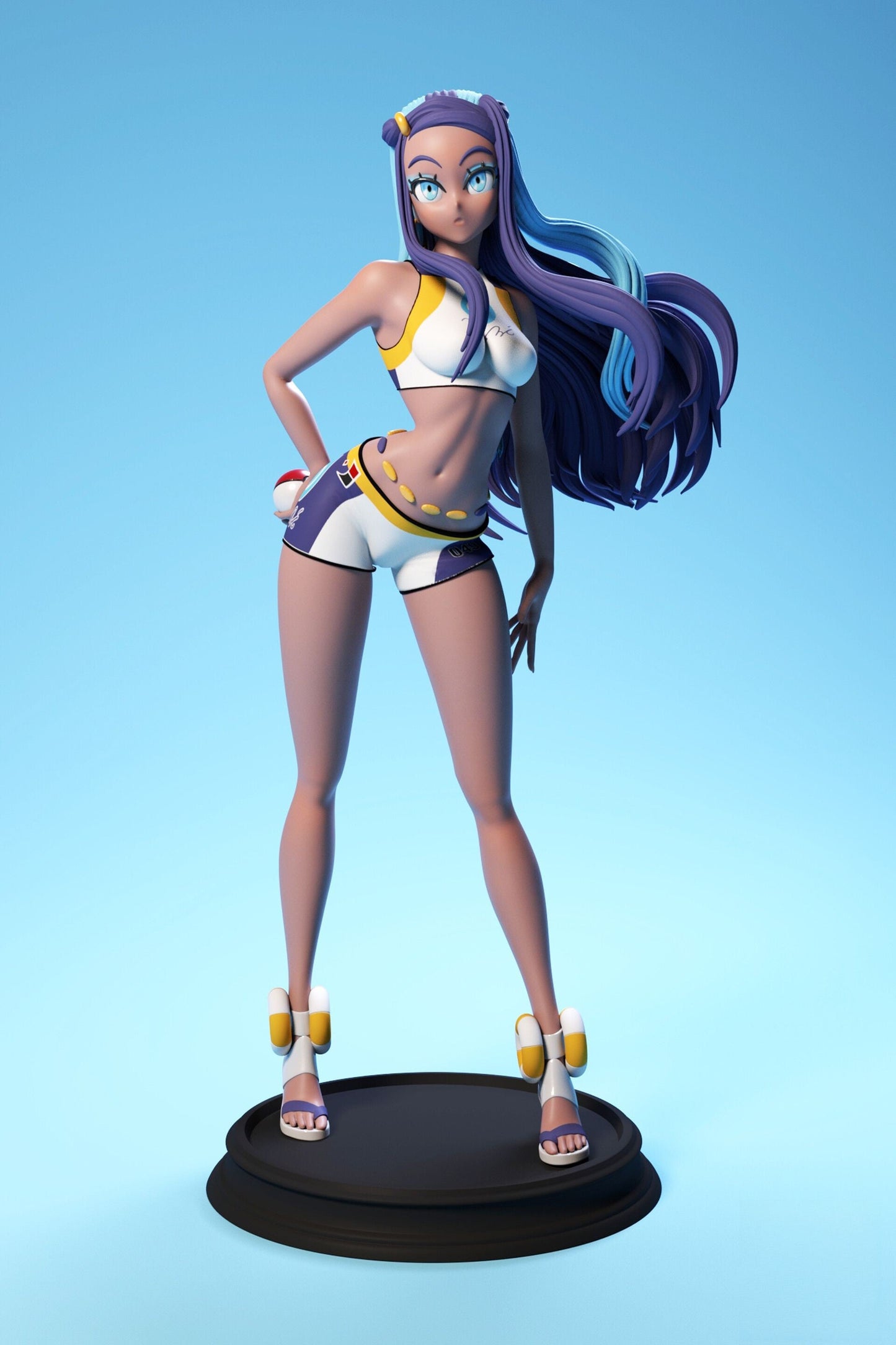 Nessa - Pokemon - STL 3D Print Files