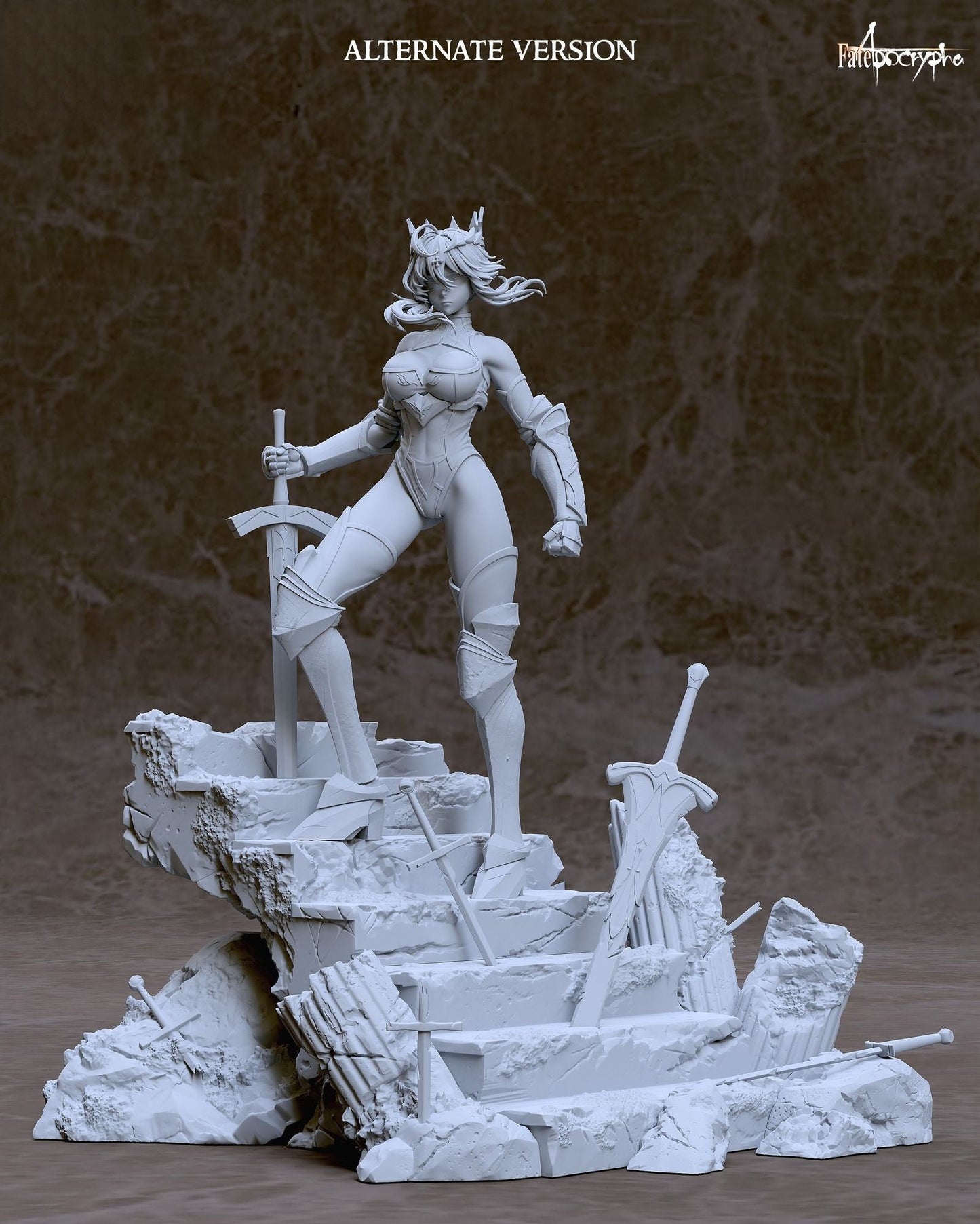 Altria Pendragon - Fate Grand Order - STL 3D Print Files