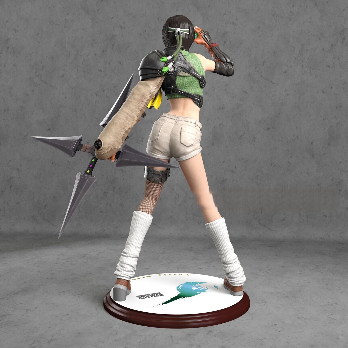 Yuffie Kisaragi - Final Fantasy - STL 3D Print Files