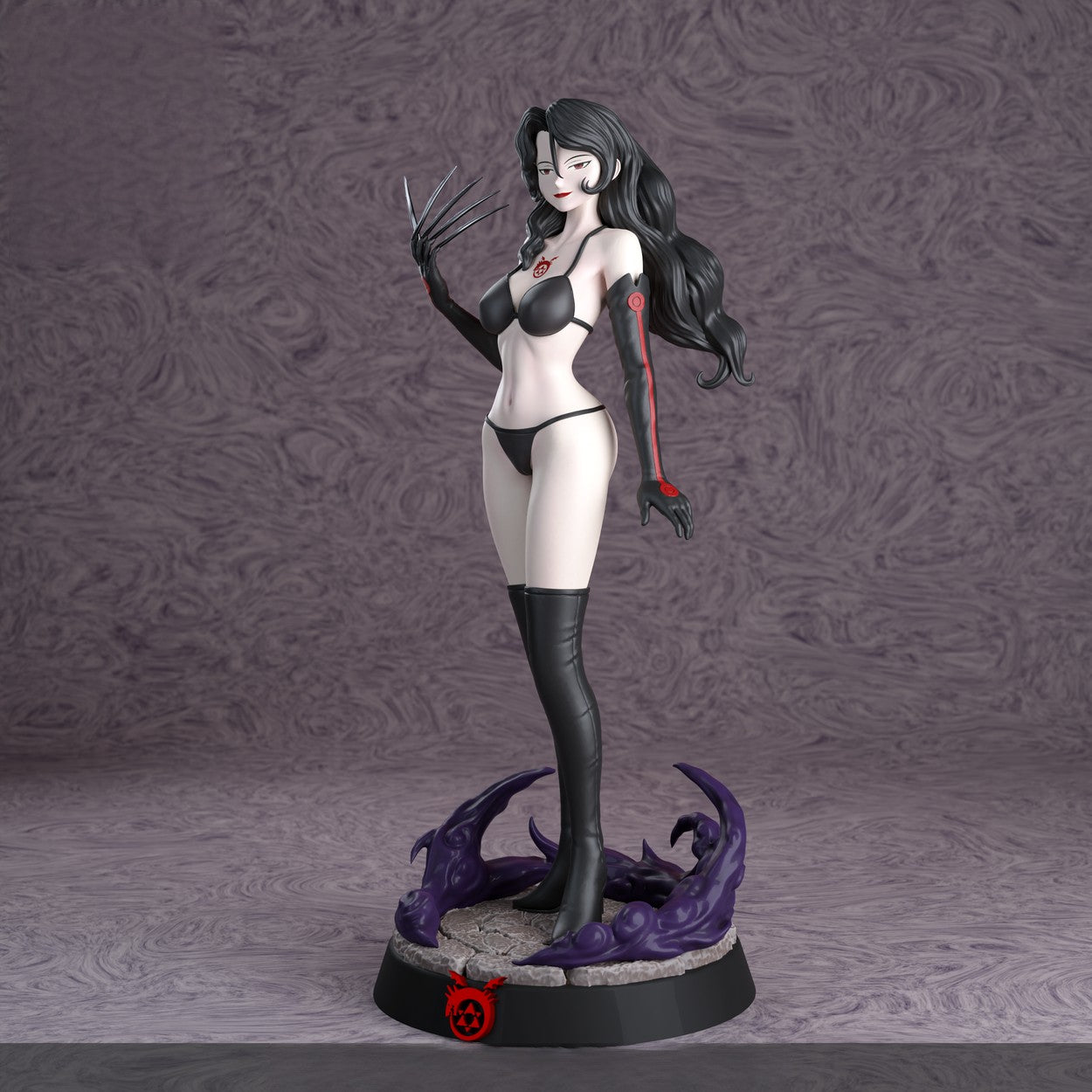 Lust NSFW - Fullmetal Alchemist - STL 3D Print Files