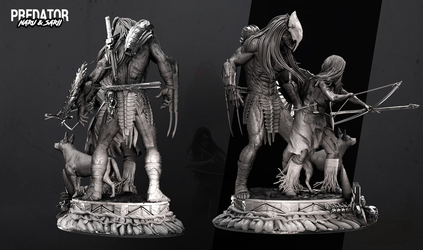 Feral Predator - Prey - STL 3D Print Files