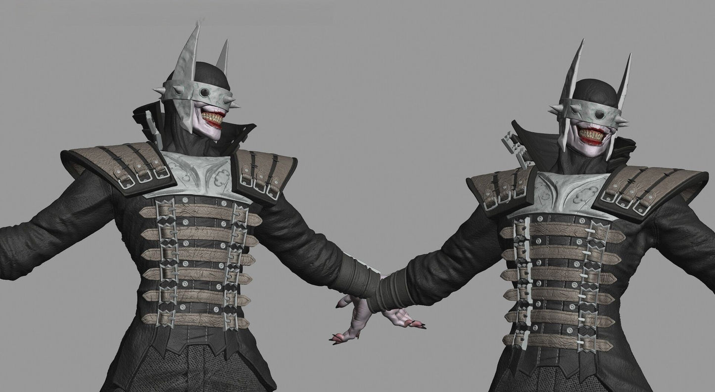 Batman Who Laughs - Bruce Wayne - STL 3D Print Files