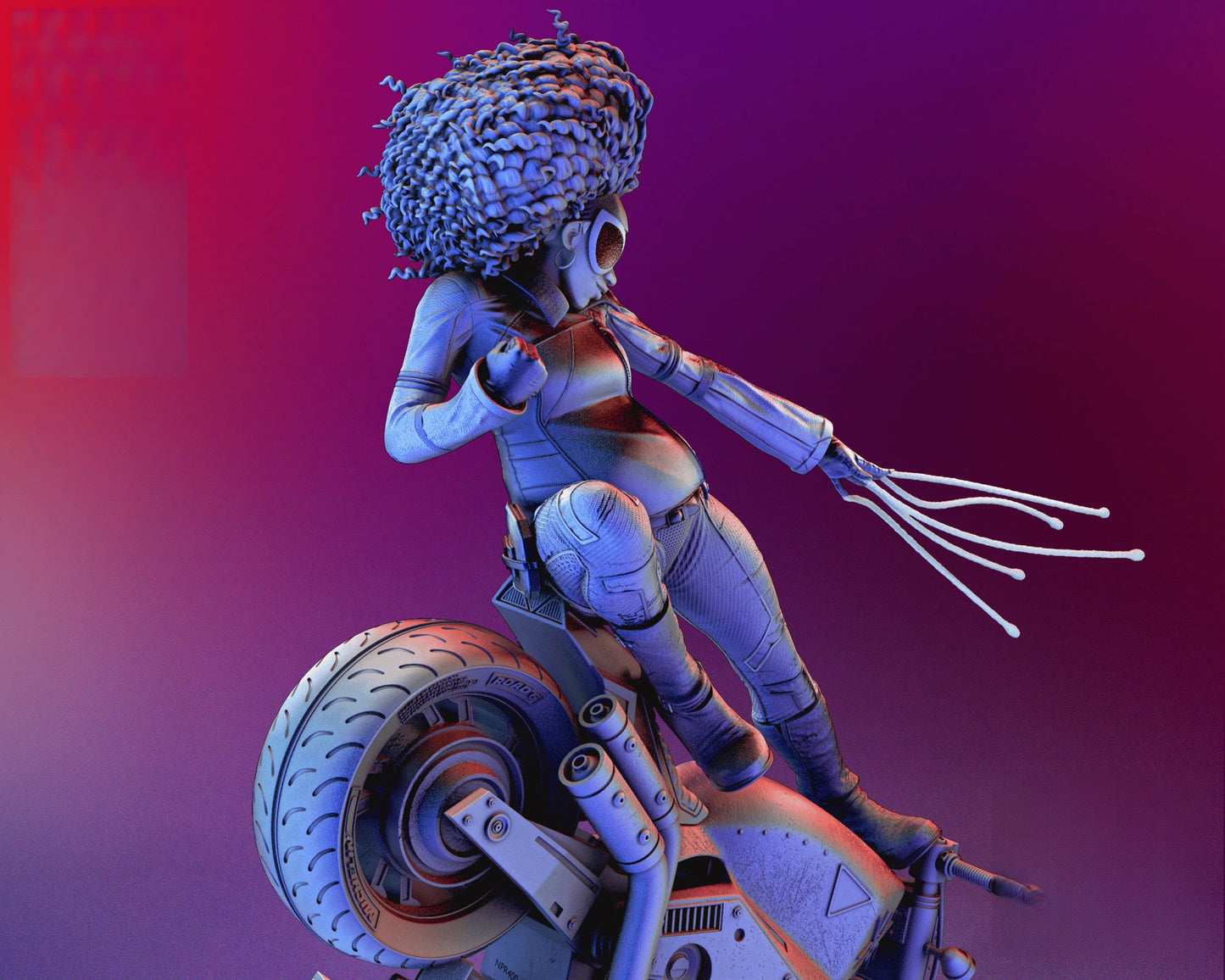 Spider Woman - Spiderverse - STL 3D Print Files