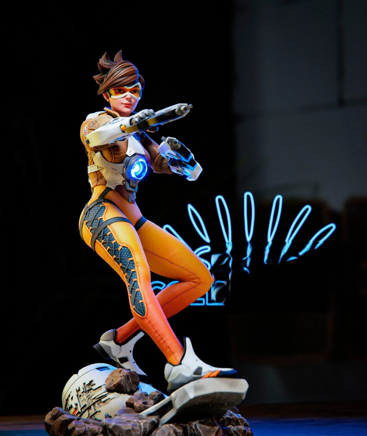 Tracer - Overwatch - STL 3D Print Files