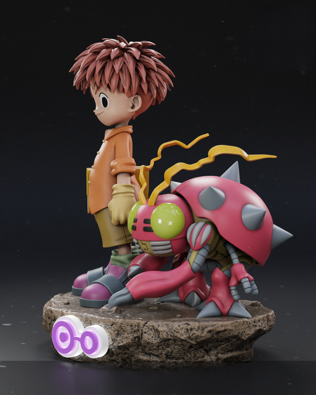 Izzy And Tentomon - Digimon - STL 3D Print Files