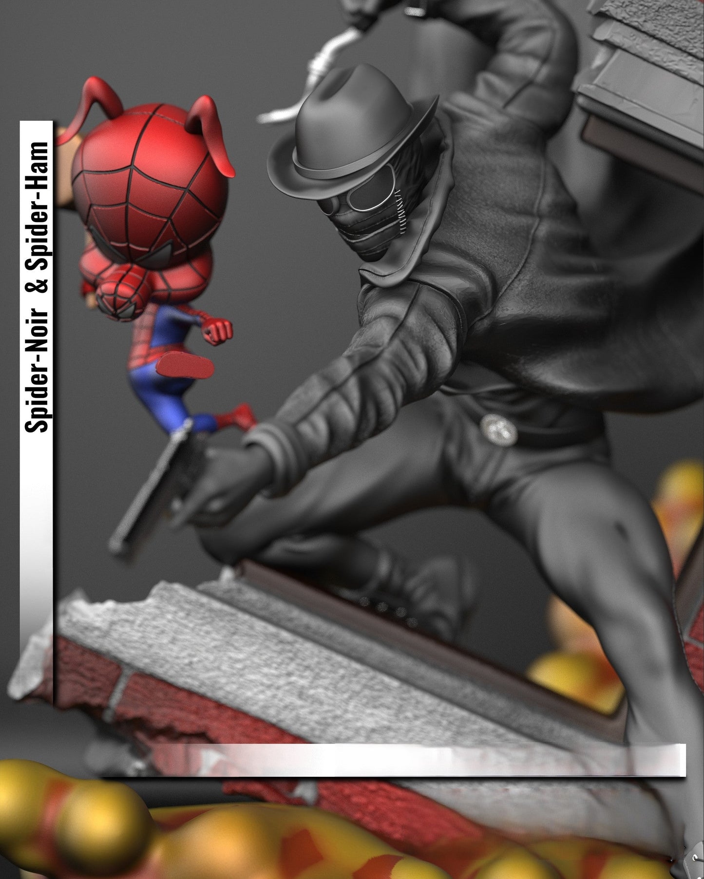 Spiderverse Diorama - STL 3D Print Files