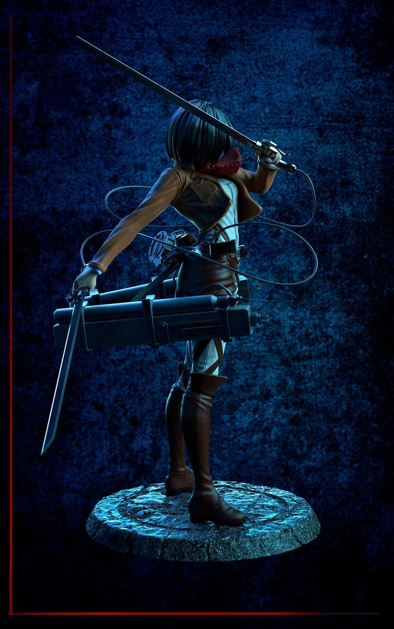 Mikasa Ackerman - Attack on Titan - STL 3D Print Files