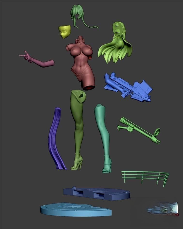 Helm NSFW - Nikke Goddess of Victory - STL 3D Print Files