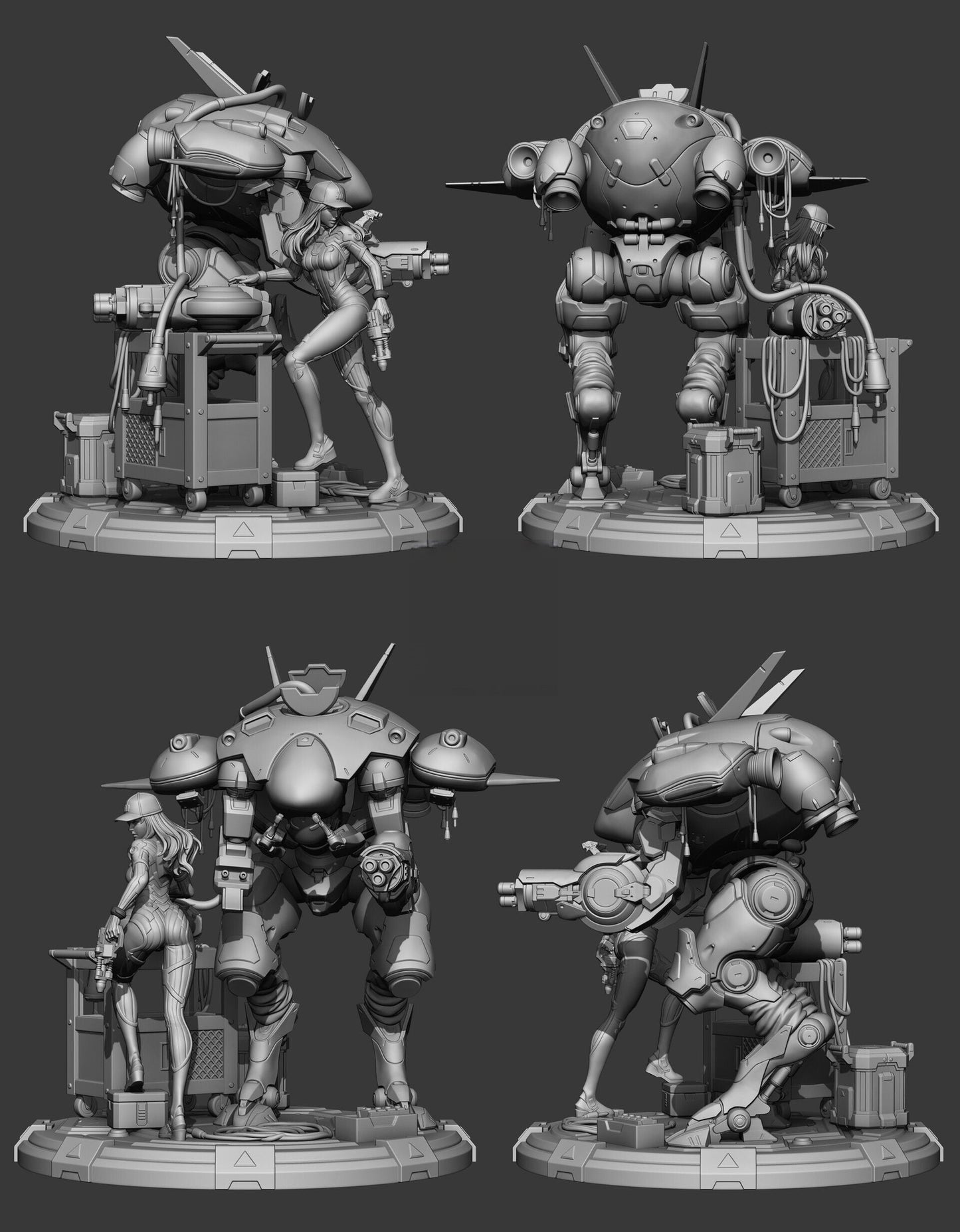 D.Va - Overwatch - STL 3D Print Files