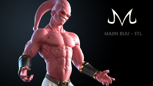 Majin Buu - Dragon Ball Z - STL 3D Print Files