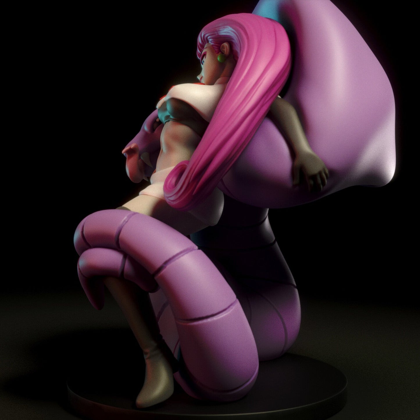 Jessie NSFW and Arbok - Pokemon - STL 3D Print Files