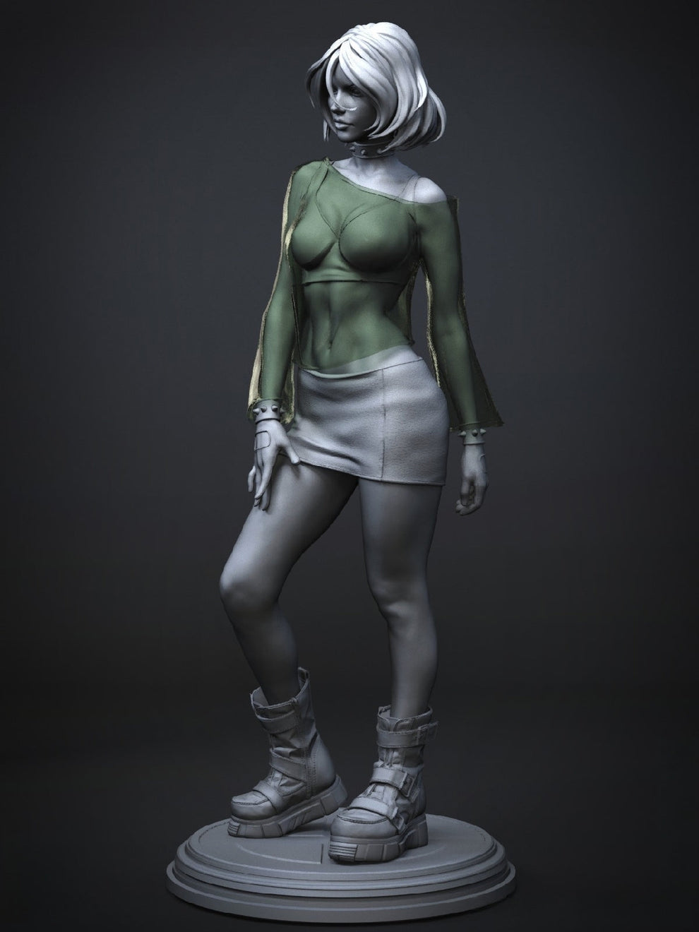 Marvel Rouge 3d Model 1296 Rogue - X-Men Evolution - STL 3D Print Files – My Stl
