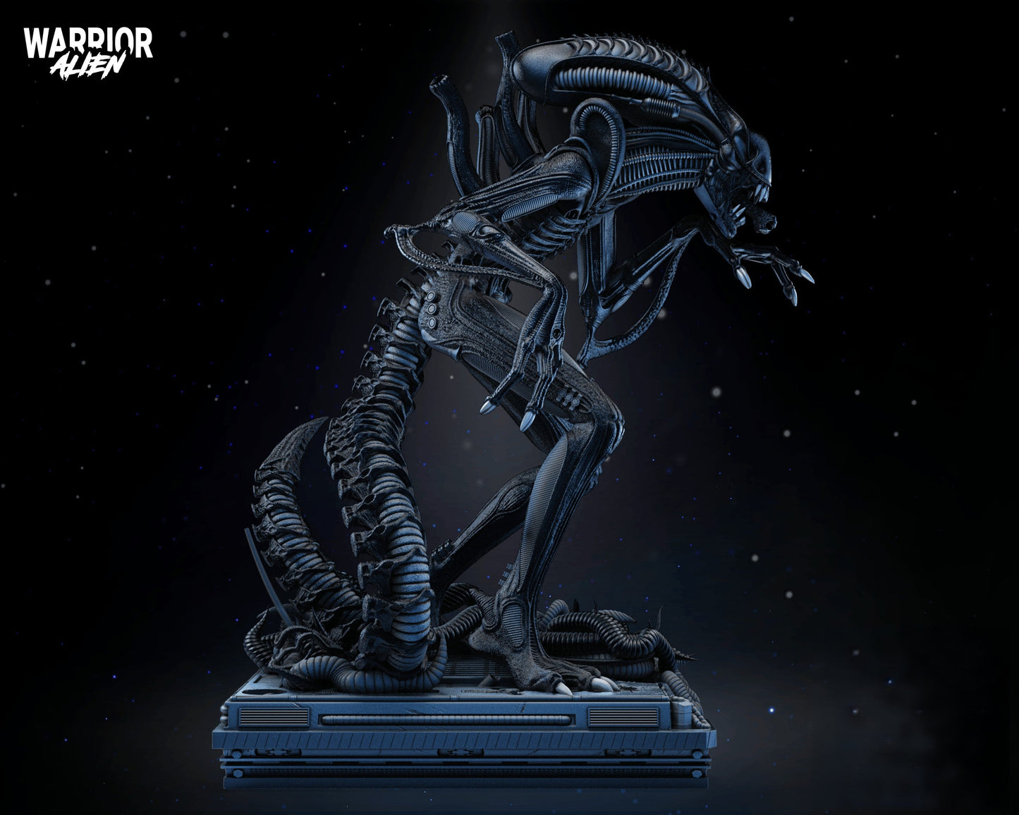 Alien Warrior - STL 3D Print Files