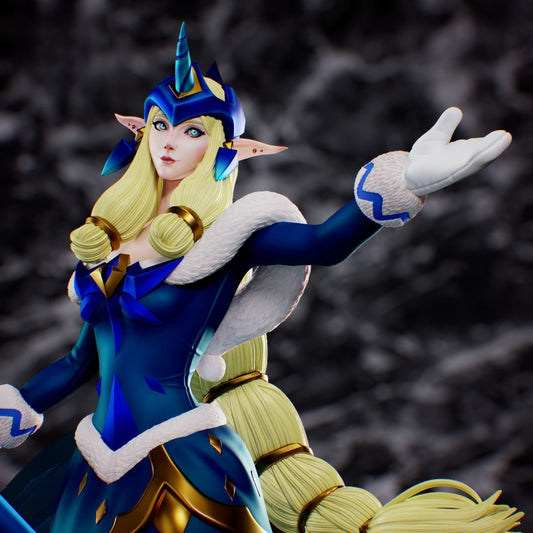 Soraka Winter Wonder - League of Legends - STL 3D Print Files