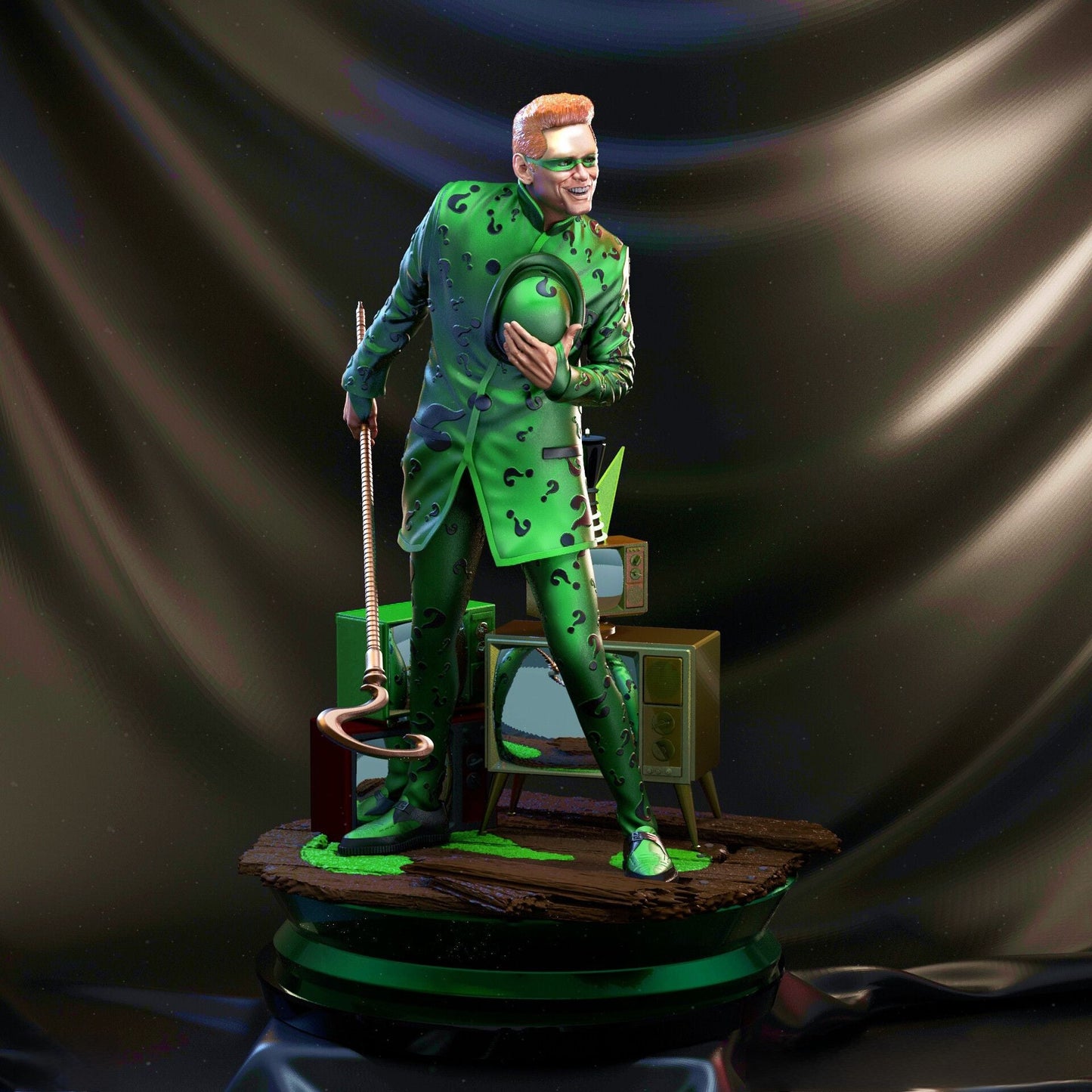 Riddler - Jim Carrey - Batman - STL 3D Print Files