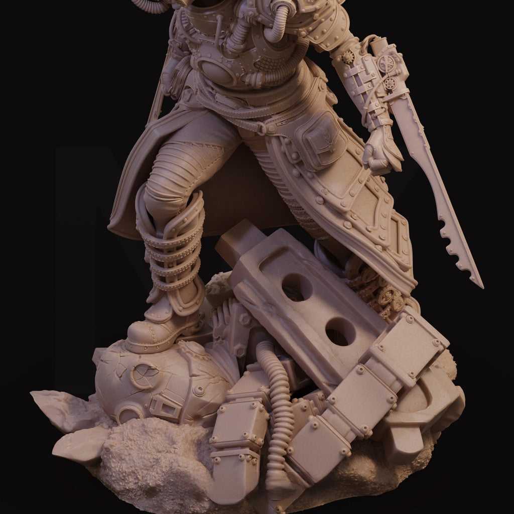 Najori - The Steampunk Samurai - STL 3D Print Files