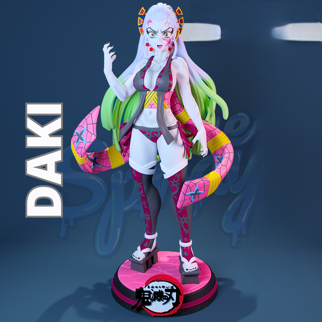 1366 Daki - Kimetsu no Yaiba - STL 3D Print Files