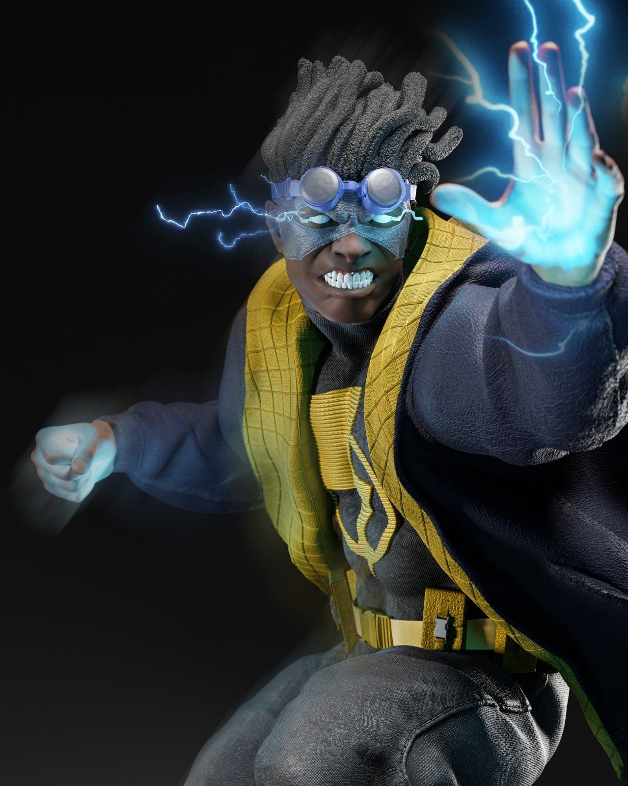 Static Shock - DC Comics - STL 3D Print Files