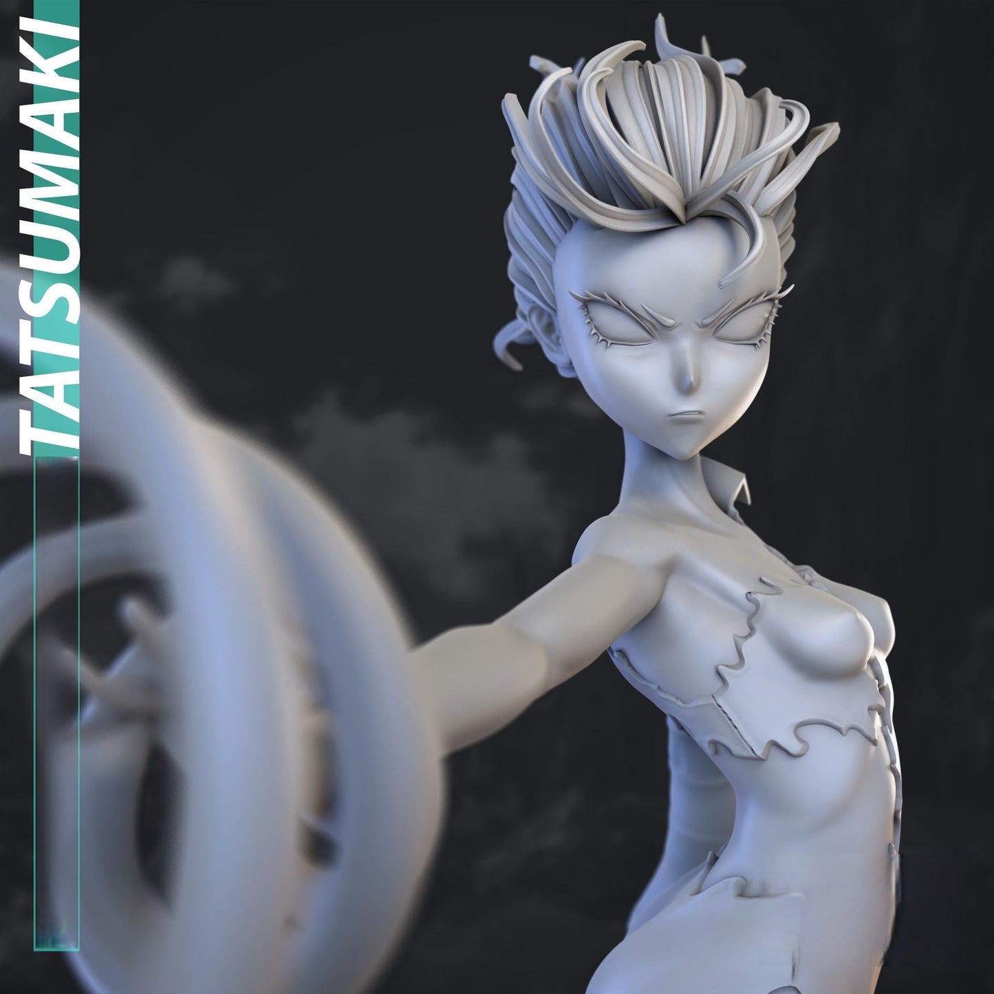 Tatsumaki NSFW -  One Punch Man - STL 3D Print Files