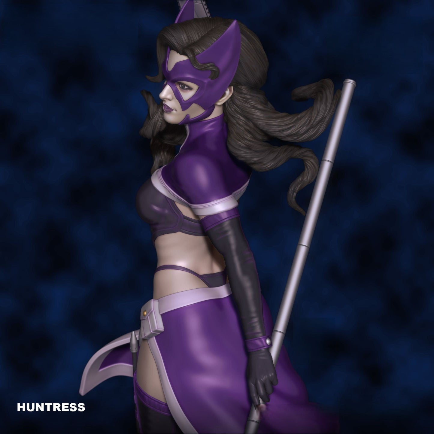 Huntress NSFW - DC Comic STL 3D Print Files