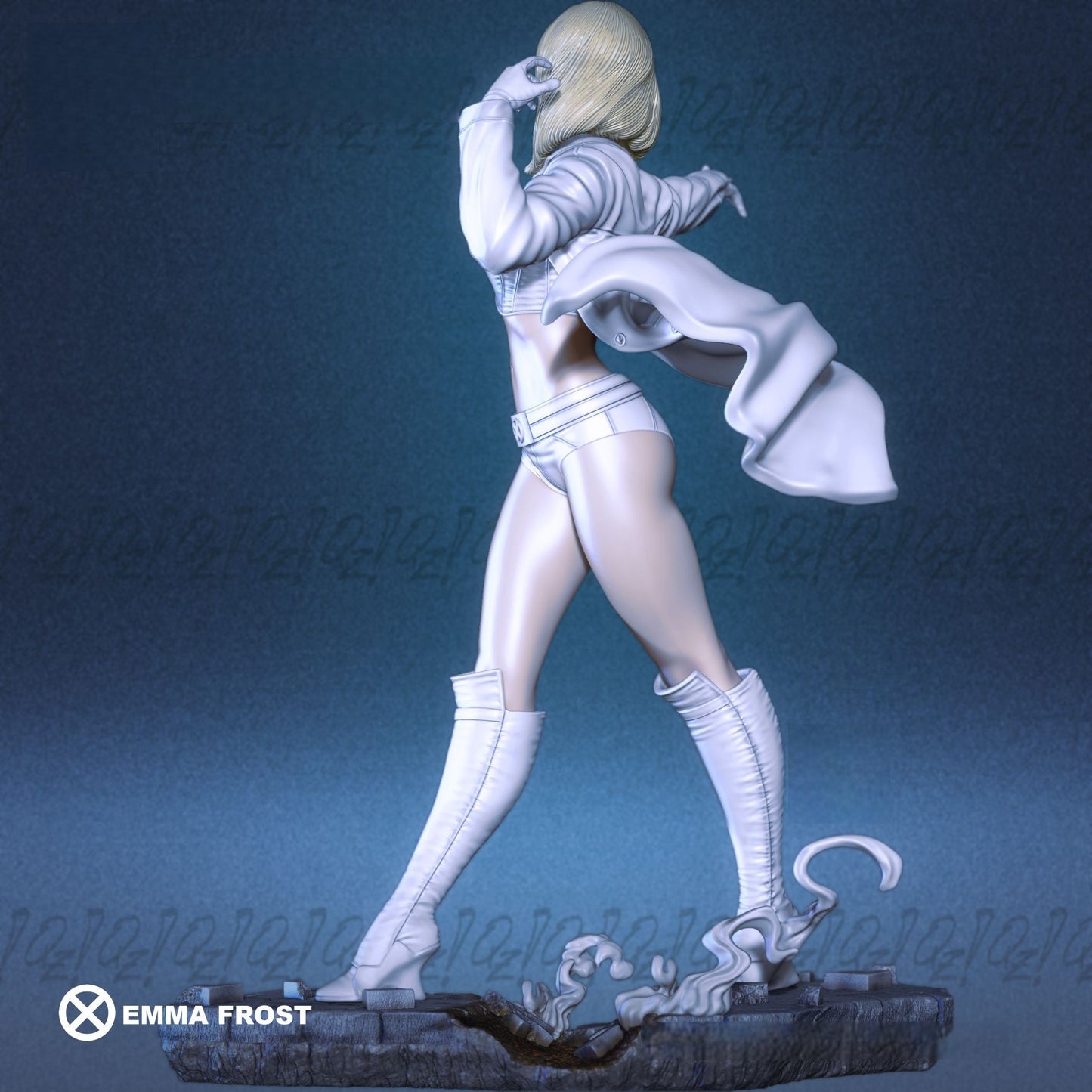 2018 Emma Frost NSFW- X-Men - STL 3D Print Files