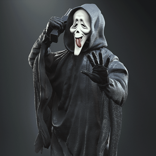 Ghostface - Scream - STL 3D Print Files