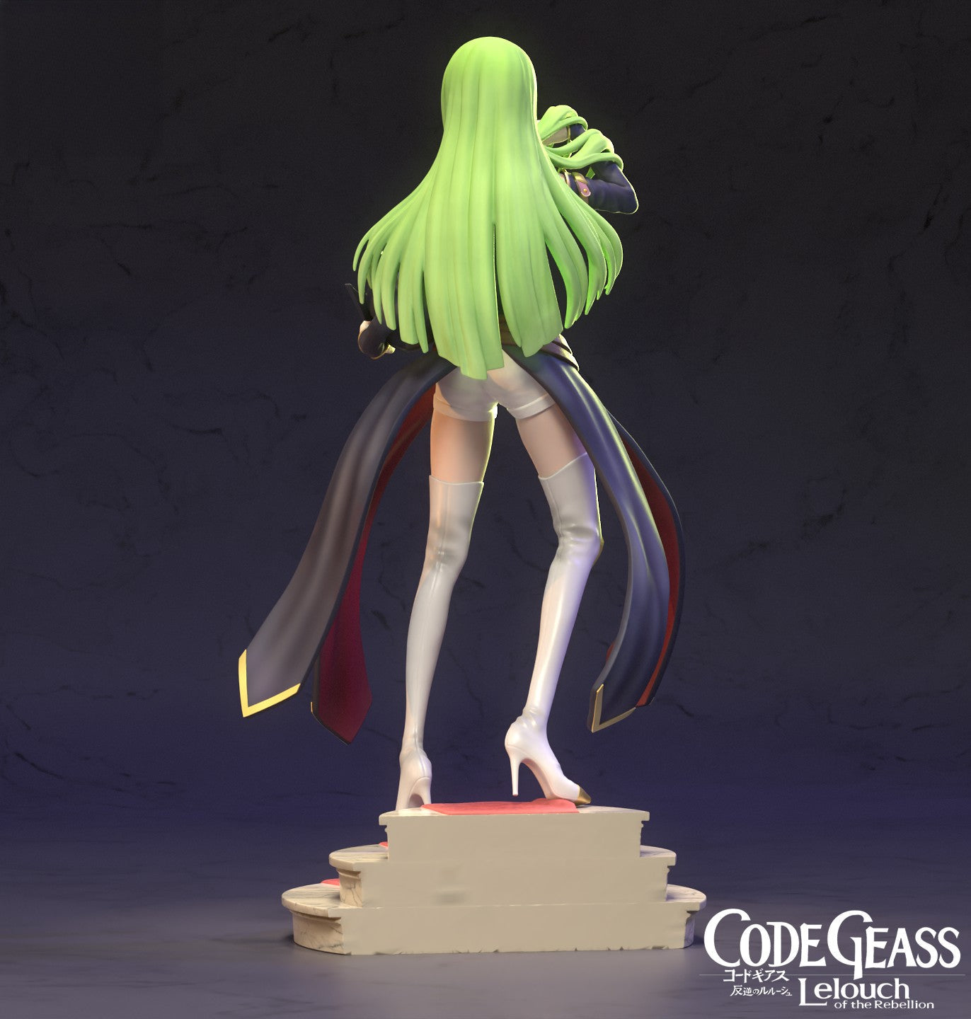 C.C. - Code Geass  - STL 3D Print Files