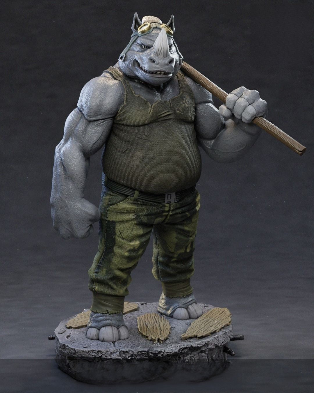 Rocksteady - TMNT - STL 3D Print Files