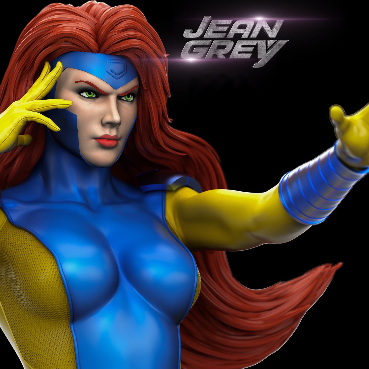 1420 Jean Grey - X-MEN - STL 3D Print Files