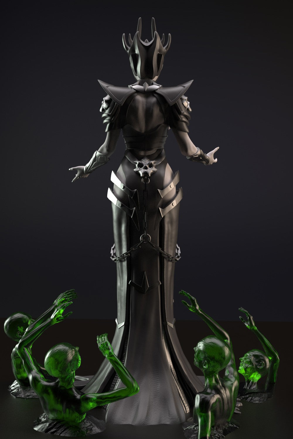 Neycrom NSFW - The Priestess of Death - STL 3D Print Files