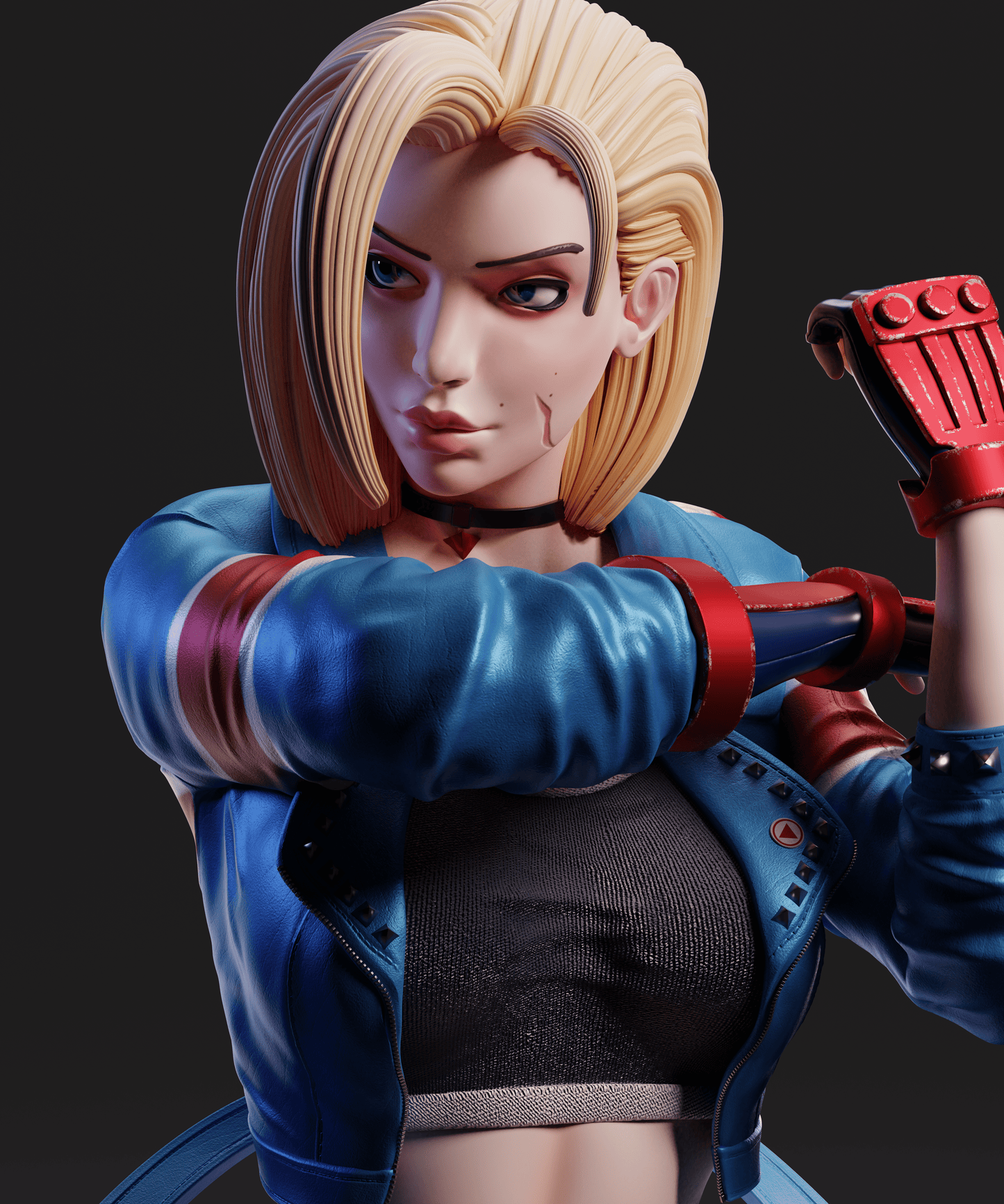 1616 Cammy - Street Fighter - STL 3D Print Files