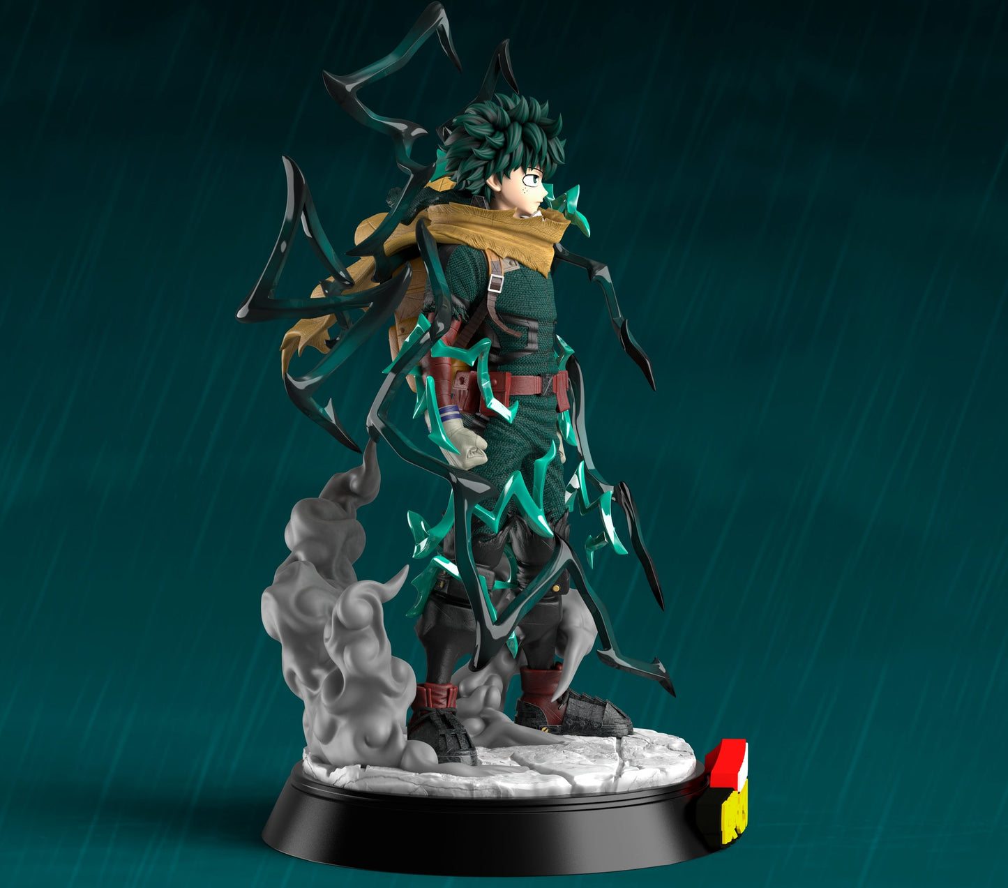 VIGILANTE DARK DEKU - MY HERO ACADEMIA - STL 3D Print Files