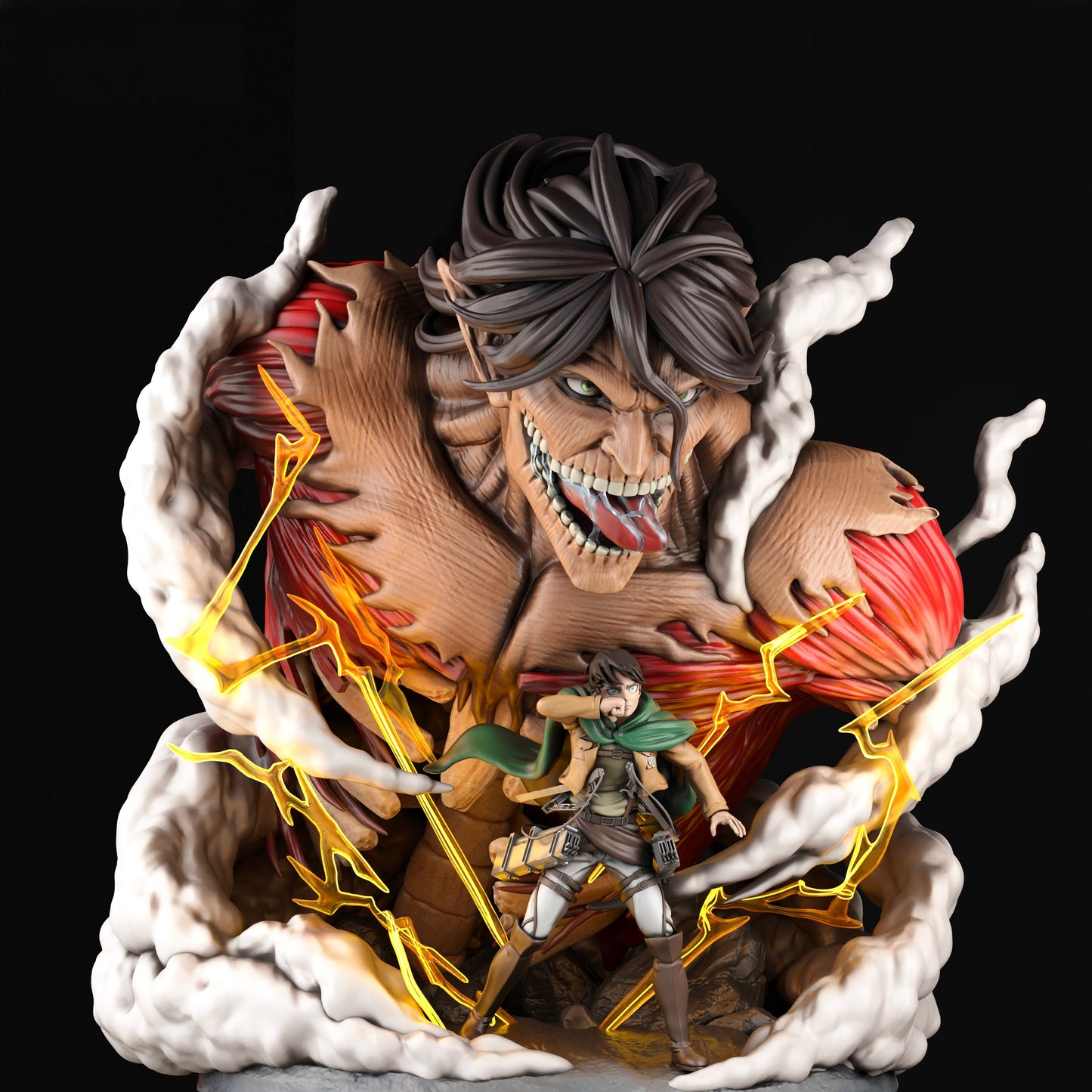 Eren Yeager - Attack on Titan - STL 3D Print Files