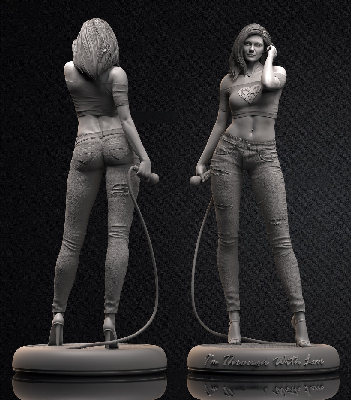 Mary Jane Watson NSFW  - STL 3D Print Files