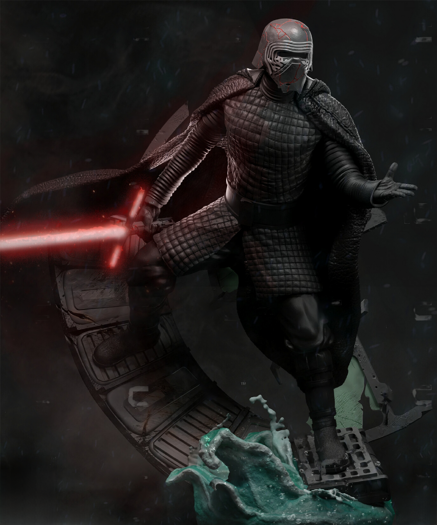 Kylo Ren - Star Wars - STL 3D Print Files