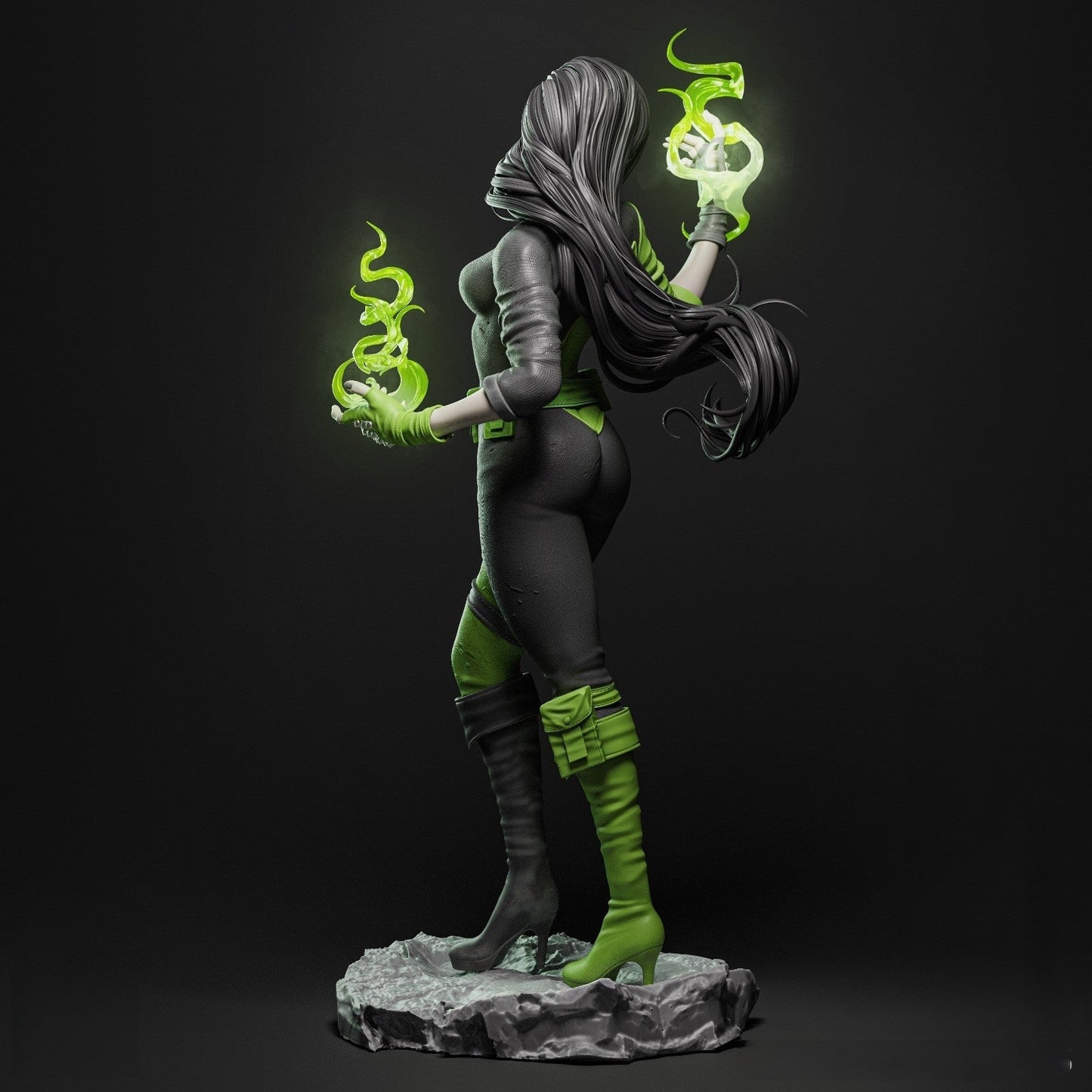 Shego - Kim Possible - STL 3D Print Files