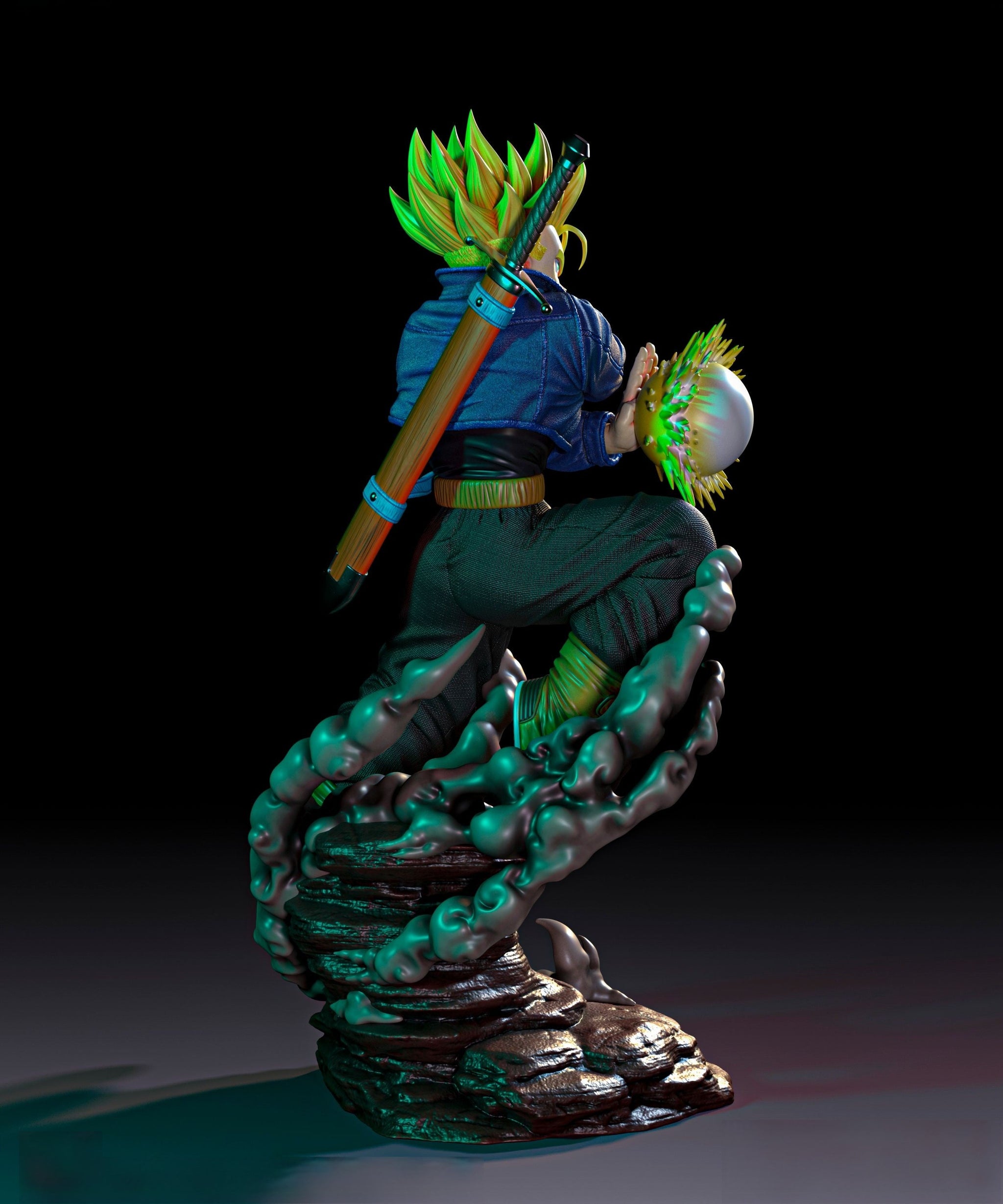 Future Trunks - Dragon Ball Z - STL 3D Print Files – My Stl