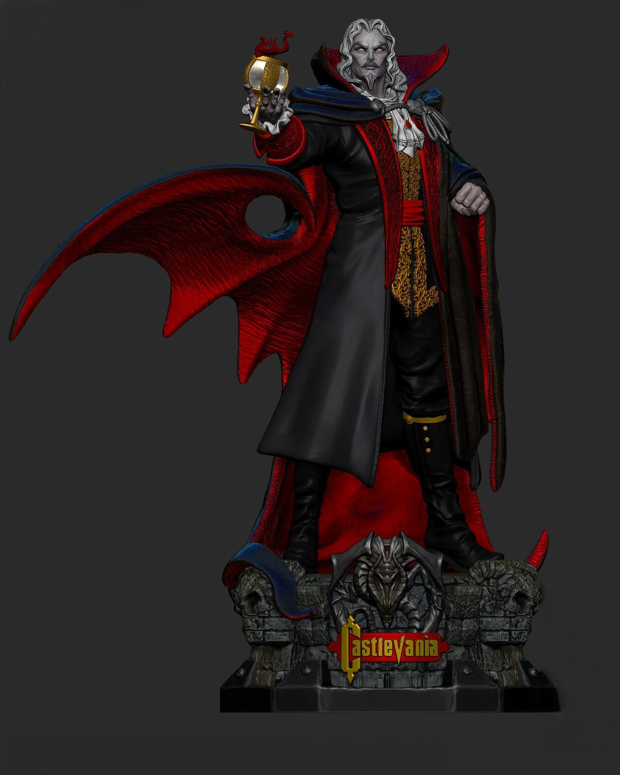 Dracula - Castlevania - STL 3D Print Files