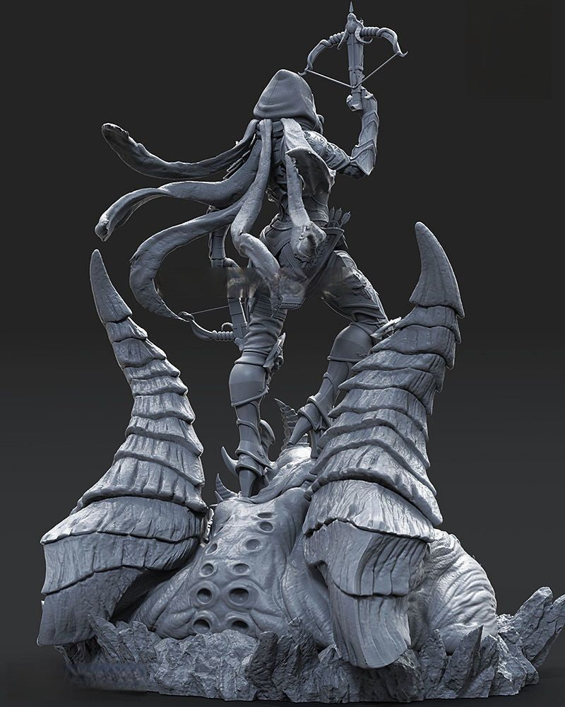 Demon Hunter - Diablo - STL 3D Print Files