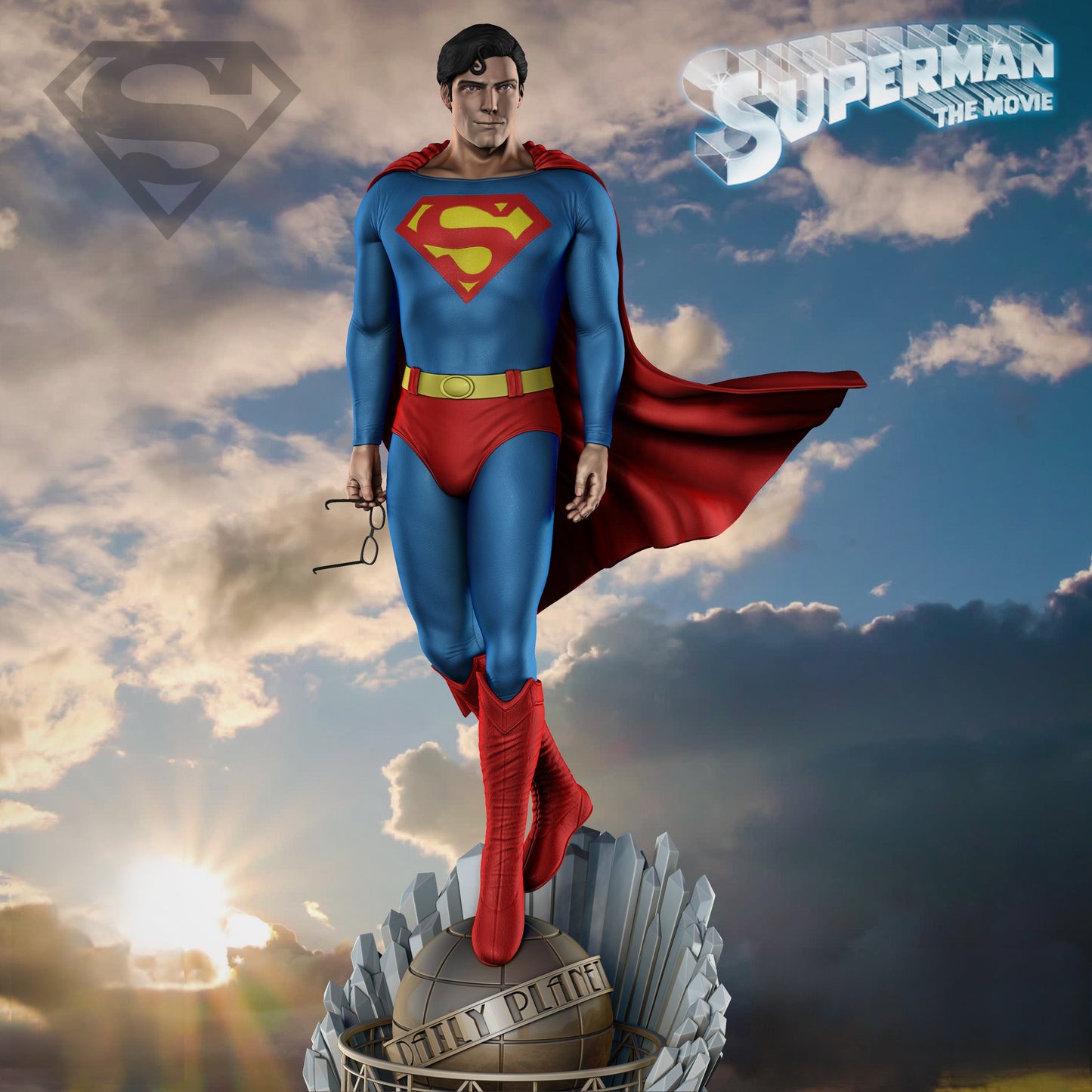 Superman - Christopher Reeve - STL 3D Print Files