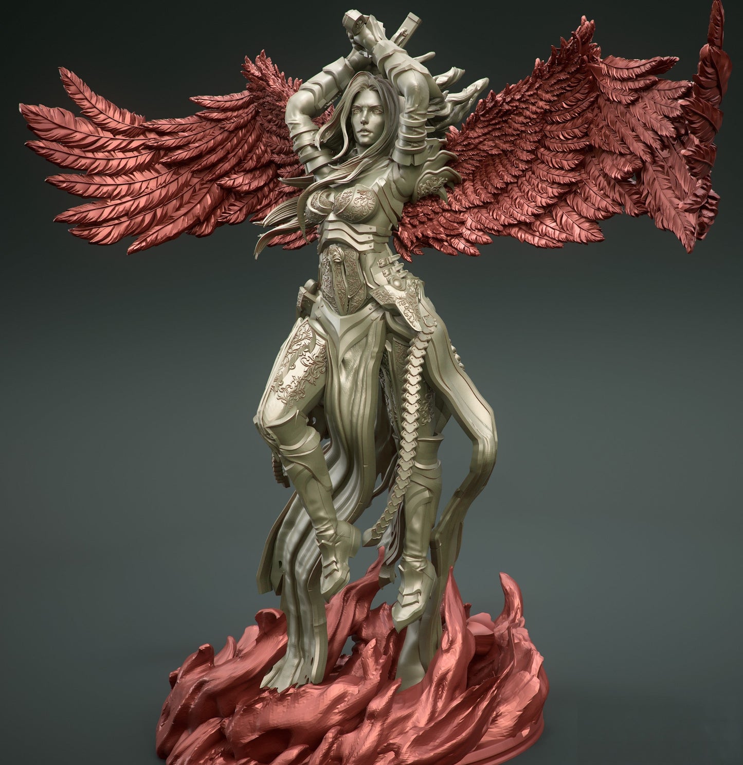 Mad Angel - STL 3D Print Files