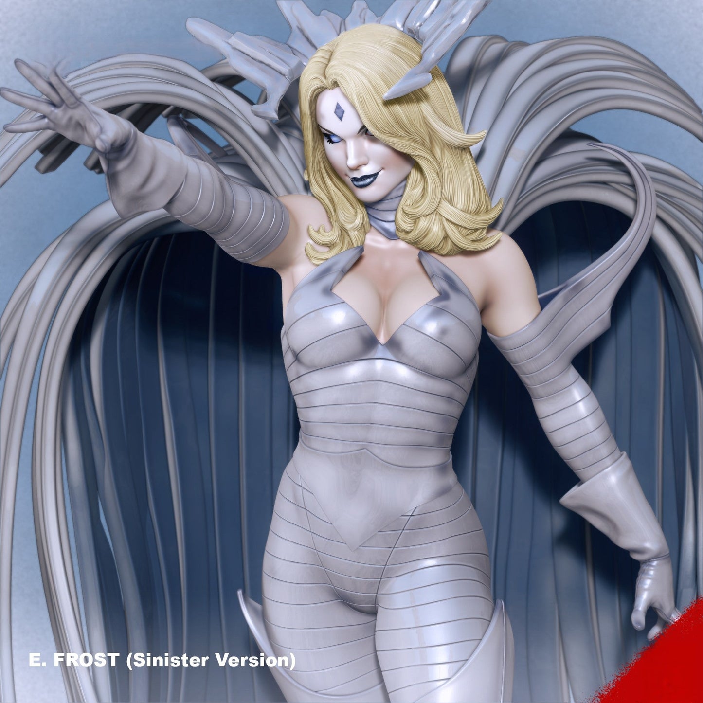 1392 Emma Frost - Marvel Comics - STL 3D Print Files