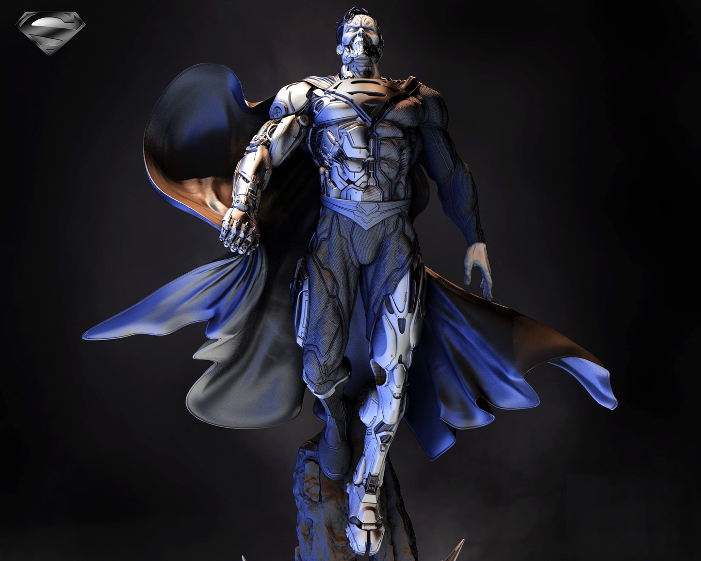 Cyborg Superman - DC COMICS - STL 3D Print Files